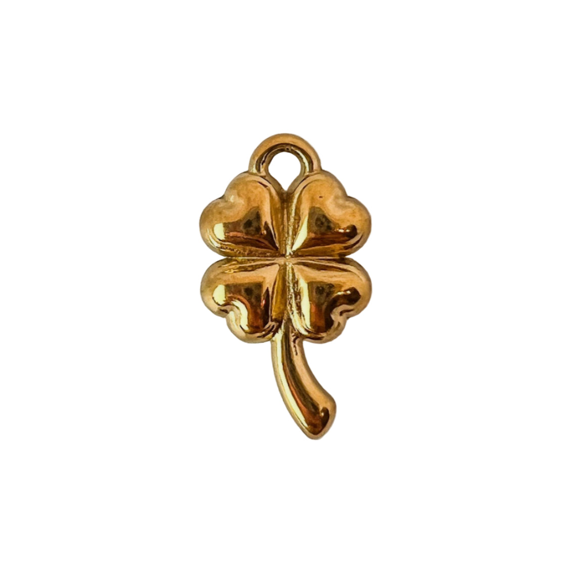 Gold Clover Charm