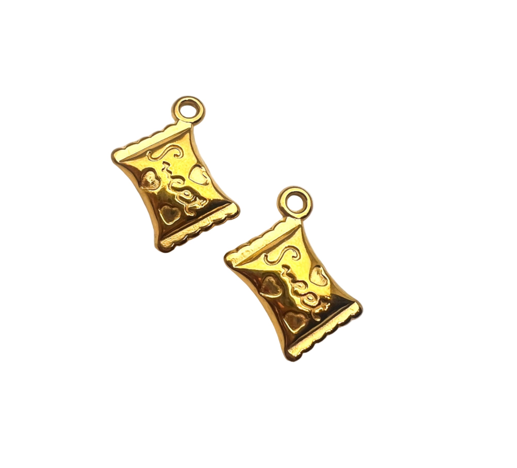 Gold Sweet Candy Charm