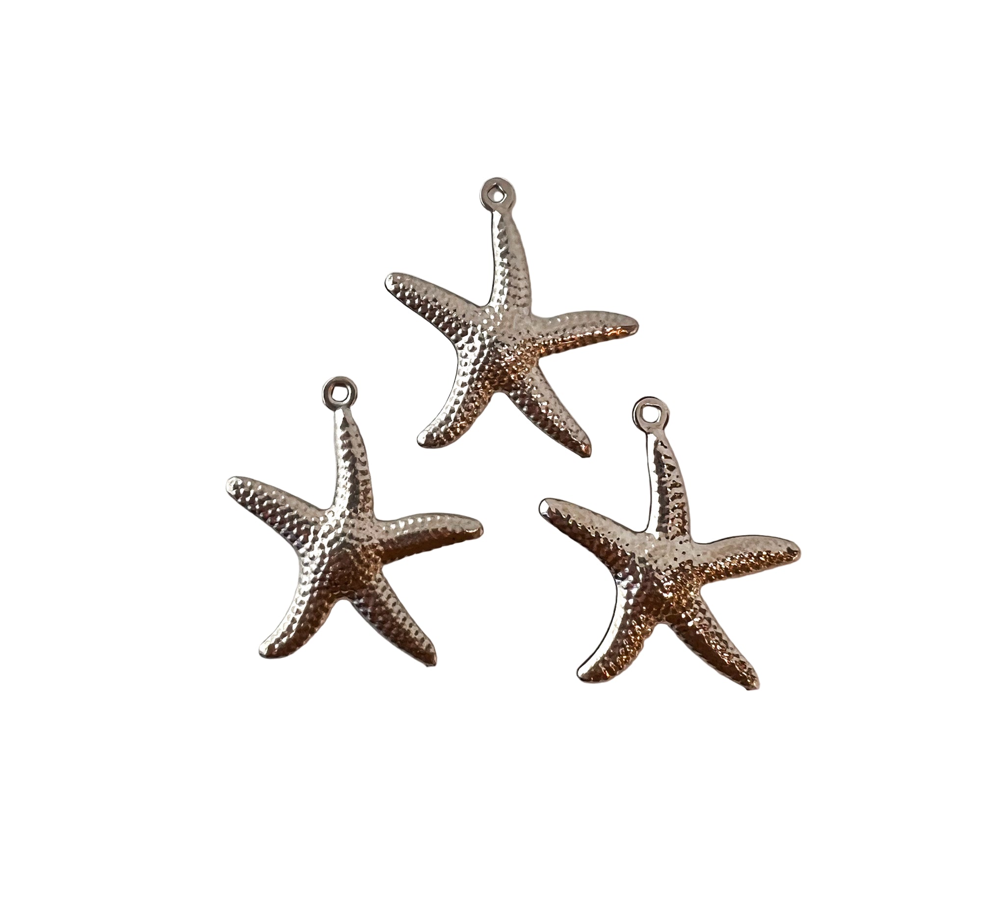 Silver Starfish Charm
