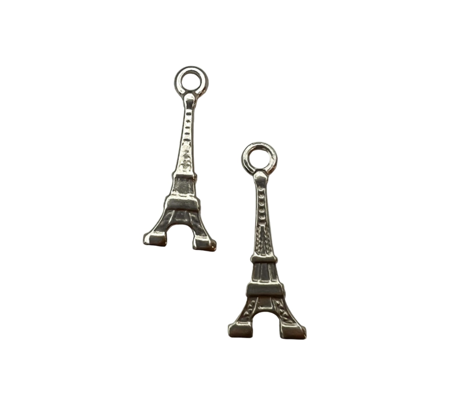 Silver Eiffel Tower Charm