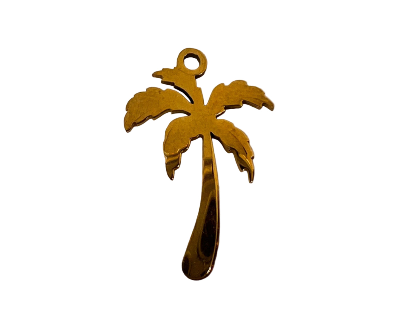 Gold Palm Tree Charm