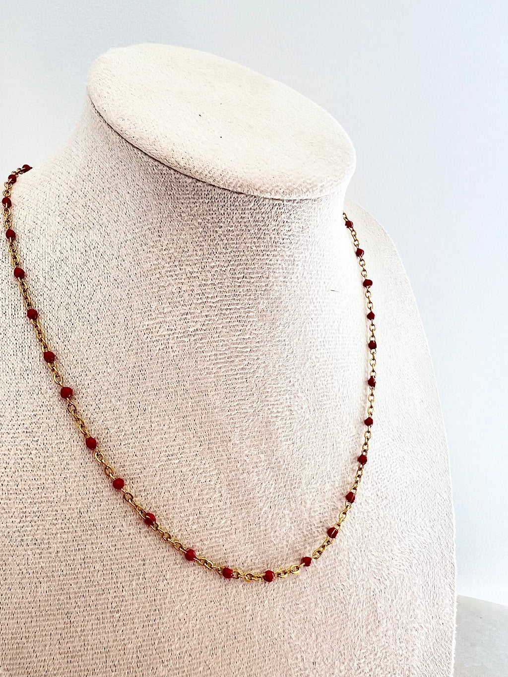 Isla Rope Chain Isla Chain - RED – Onu.