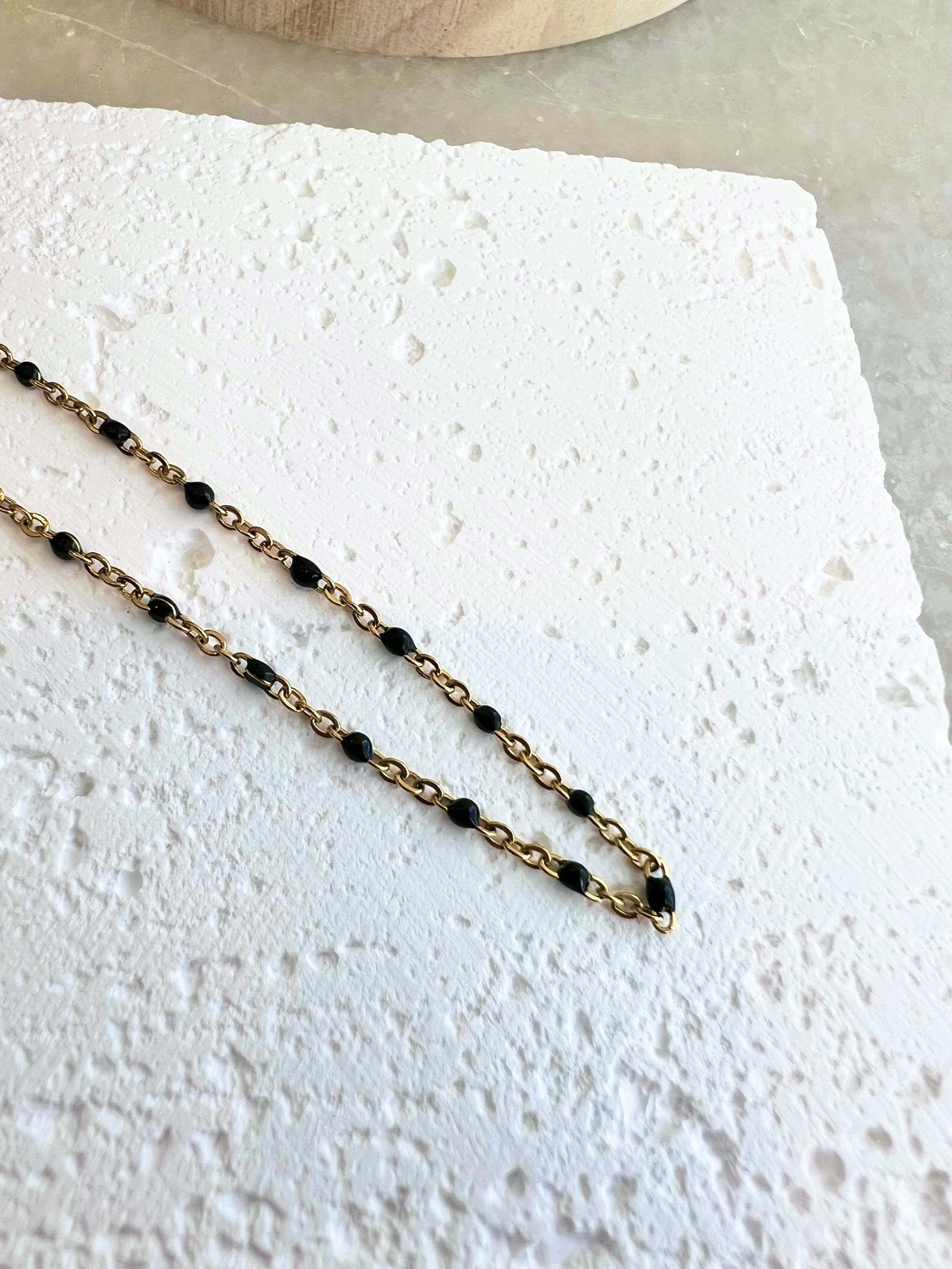 Isla Rope Chain Isla Chain - Noir – Onu.