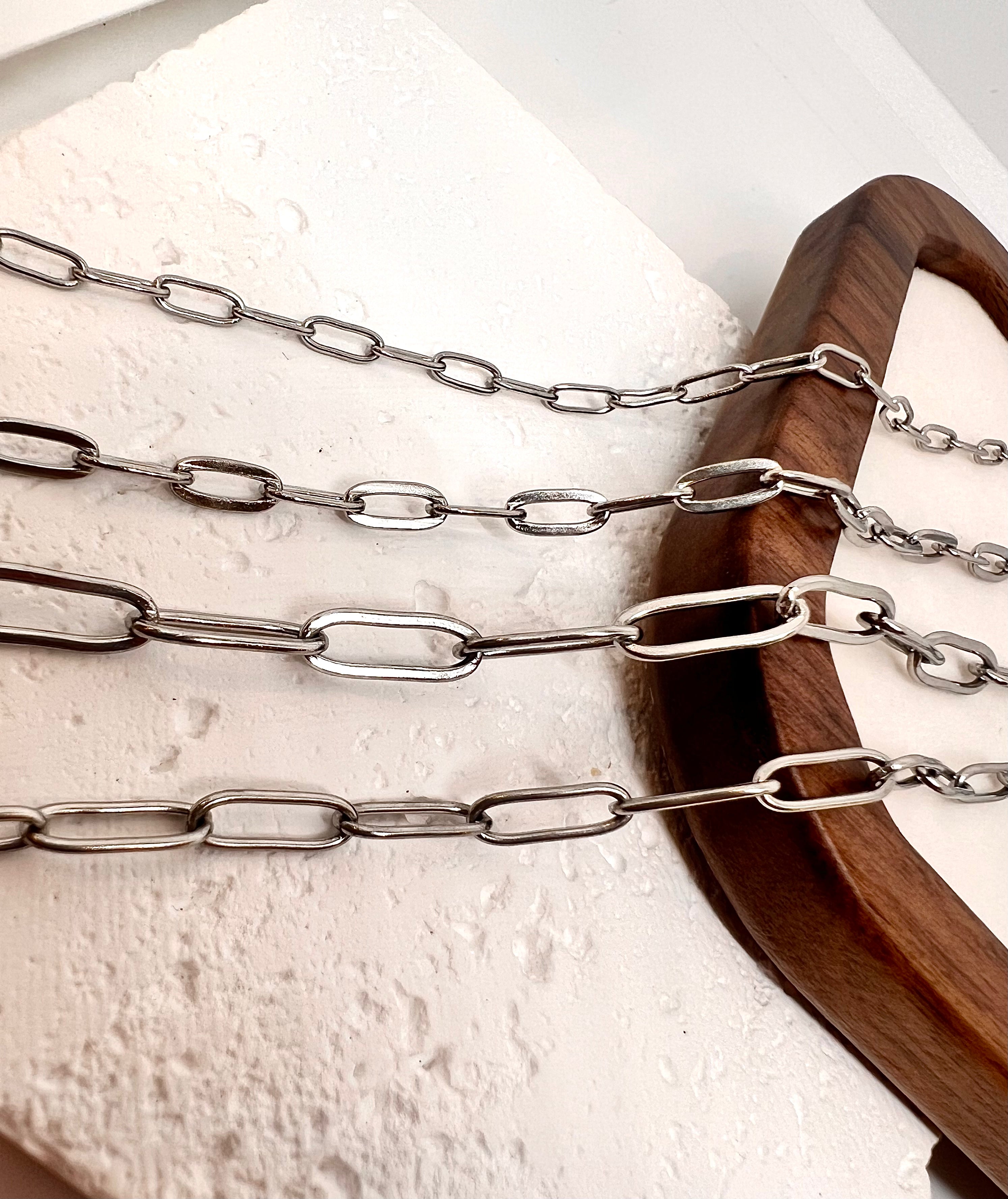 Paperclip Chain - 4mm