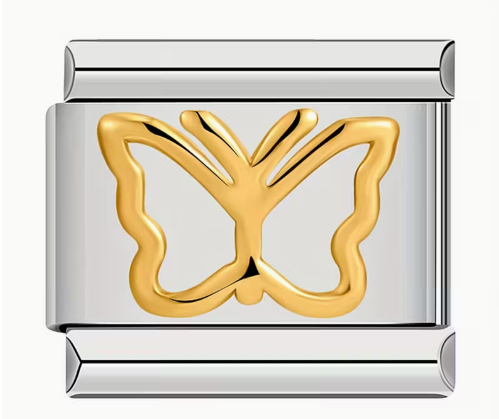 Butterfly Italian Charm