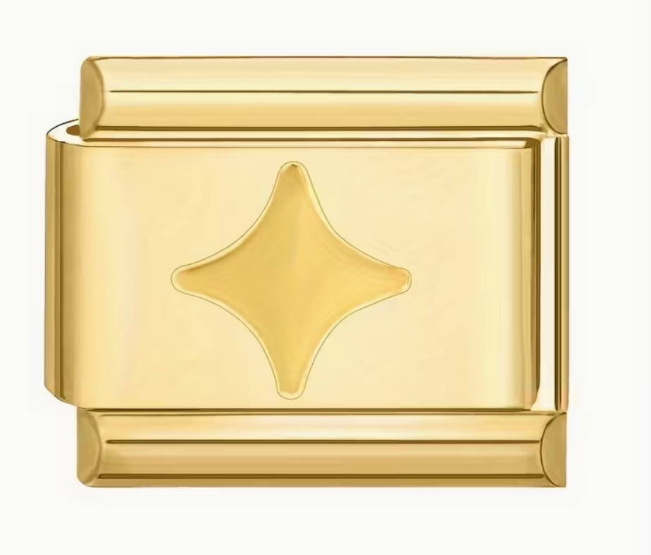 Diamond Italian Charm