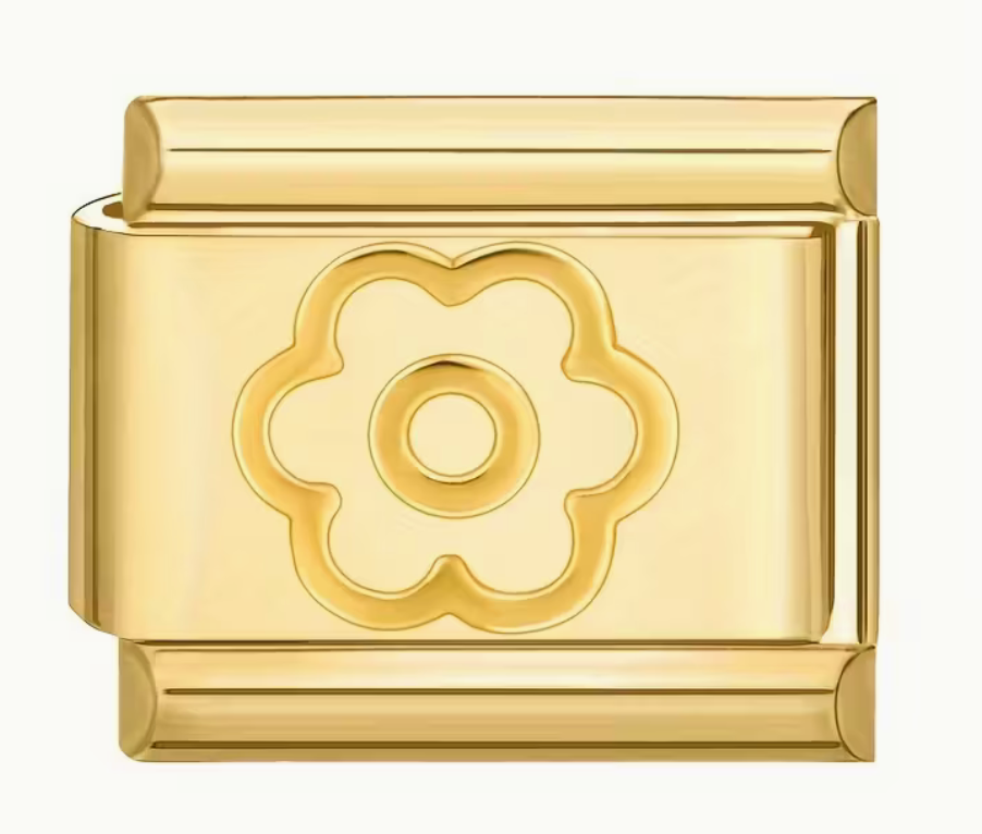 Flower Italian Charm