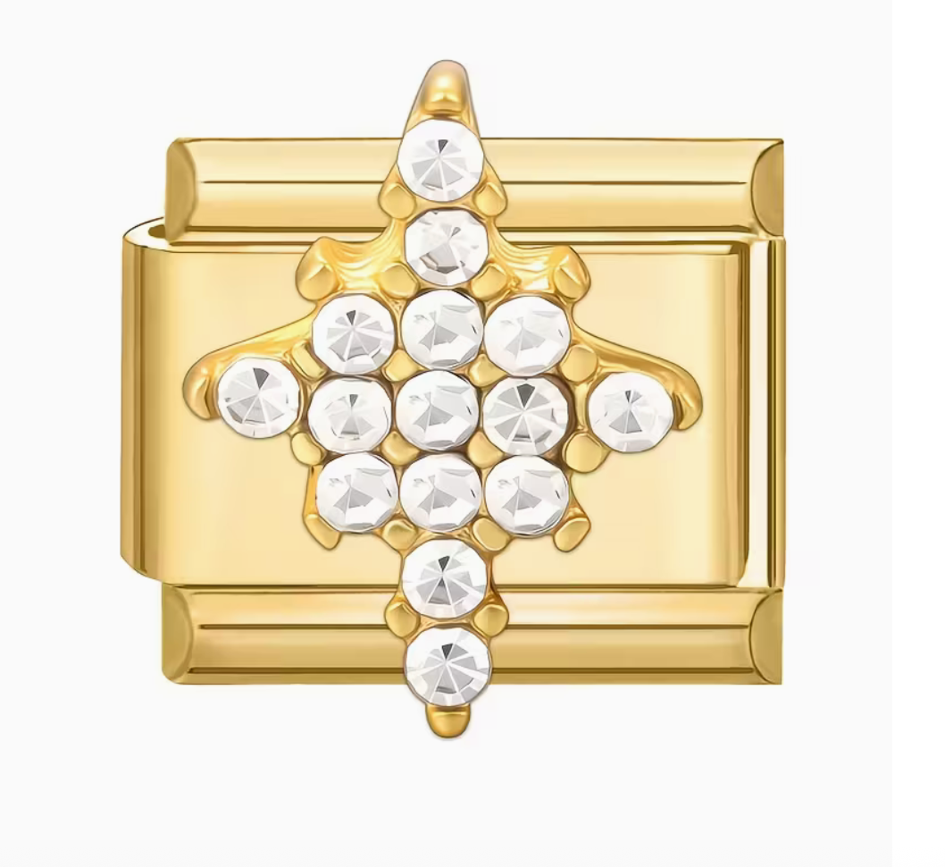Sparkle Eight Point Italian Charm