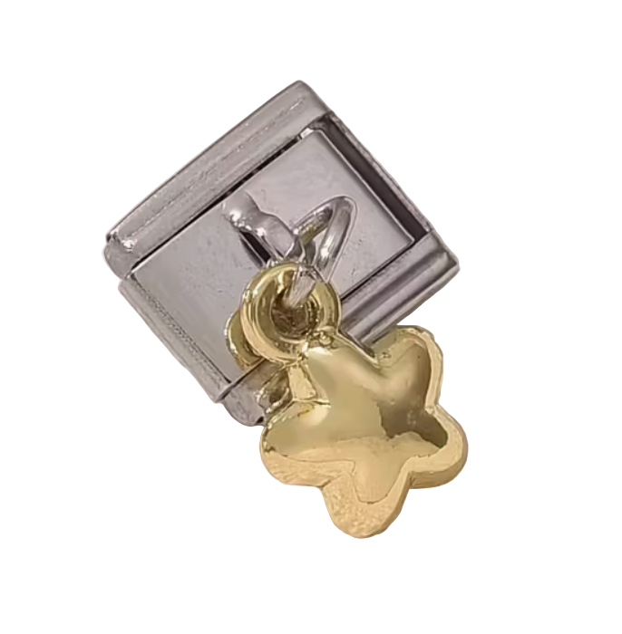 Mini Star Dangled Italian Charm