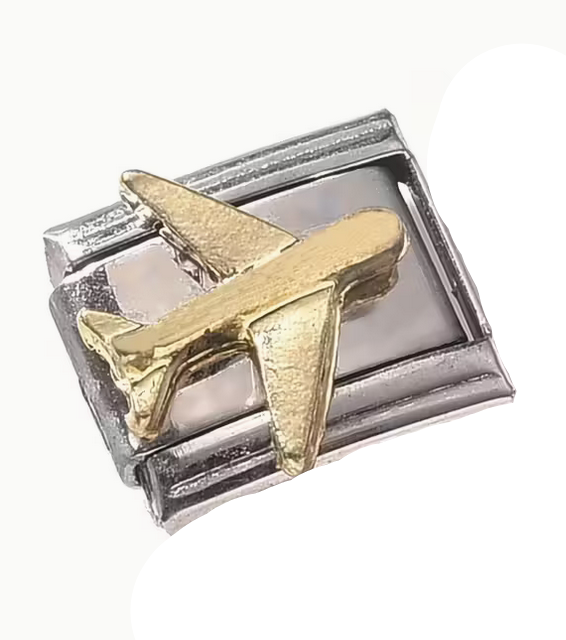 Aeroplane Italian Charm