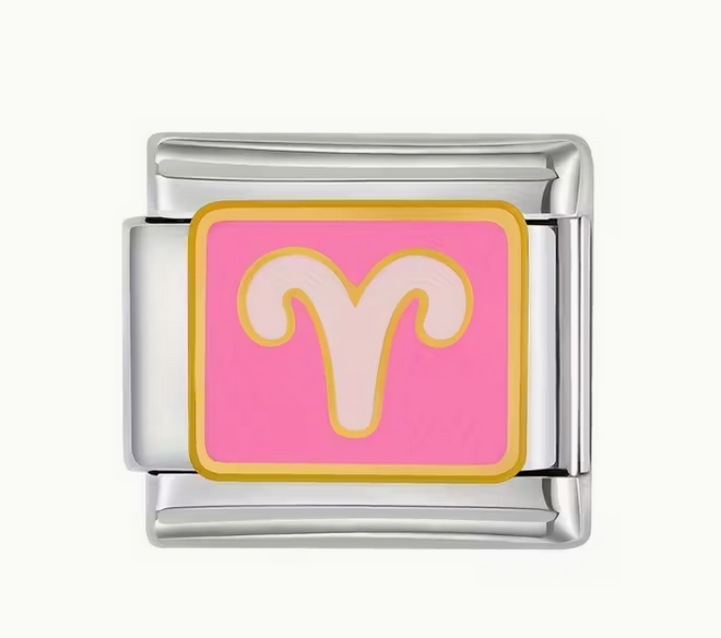 Aries Italian Charm
