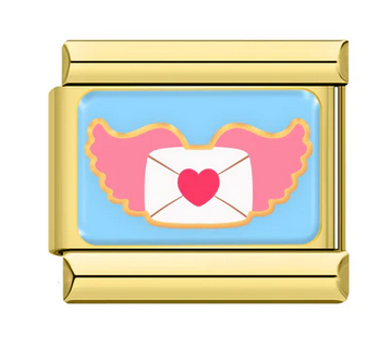 Gold Mail Italian Charm